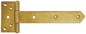 Balama pentru poartă 500 × 65 × 110 × 40 × 4 mm, oțel galvanizat galben