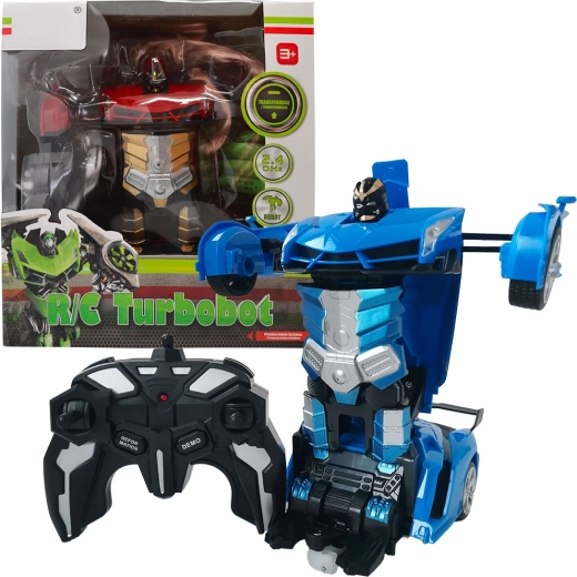 Mașină și robot RC transformabil Turbobot cu telecomandă