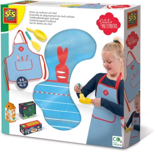 SES costum de bucătar-șef pentru copii