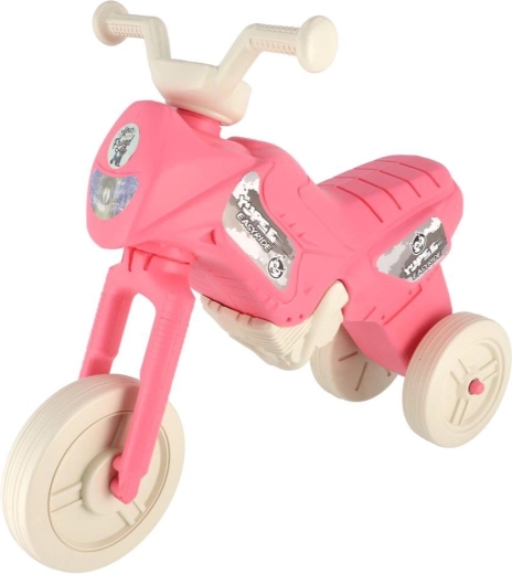 Bicicletă fără pedale Yupee Enduro roz pastel