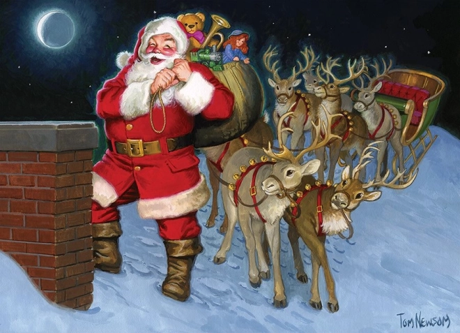 Puzzle Pe acoperiș 500 piese