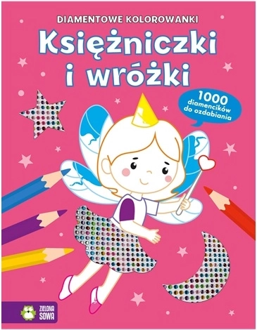 Colorat cu diamante – prințese și zâne
