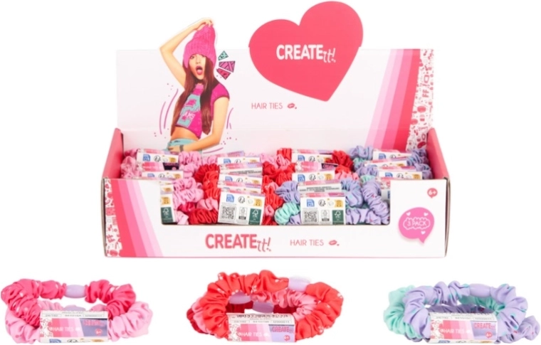 Create It! elastic textil pentru păr (scrunchie)