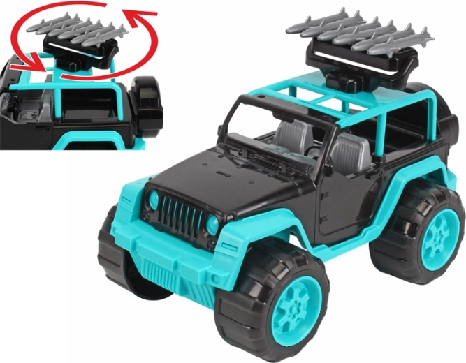 SUV off-road 28 cm cu rachete rotative