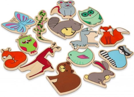 Magnete cu animale de pădure