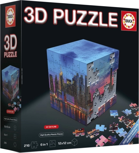 Educa puzzle 3D cub New York 216 piese