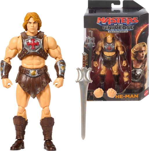 Mattel Masters of the Universe Chronicles figurină He-Man cu accesorii - 1 bucată