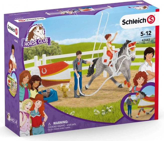 Mia – set pentru voltijă – set de antrenament călărie SCHLEICH Horse Club