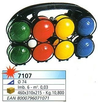 Set de bile petanque (8 piese)