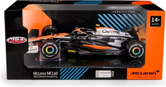 Model de mașină McLaren MCL60 British GP la scara 1:24