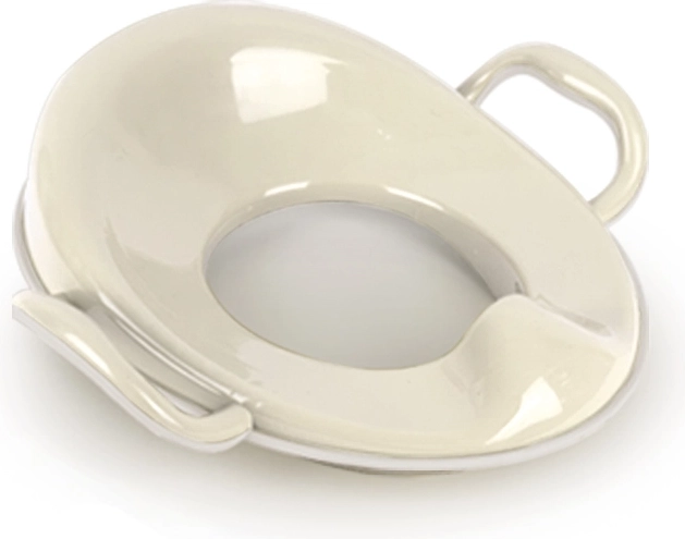 Scaun anti-alunecare pentru toaletă pentru copii, bej