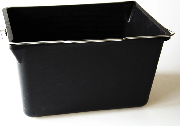 Găleată de zugrav 12 l dreptunghiulară, neagră