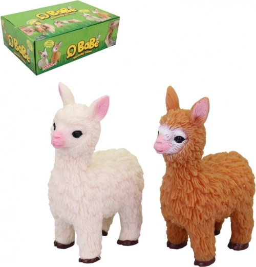 Jucărie Animal Lama, 24 buc, 9 cm