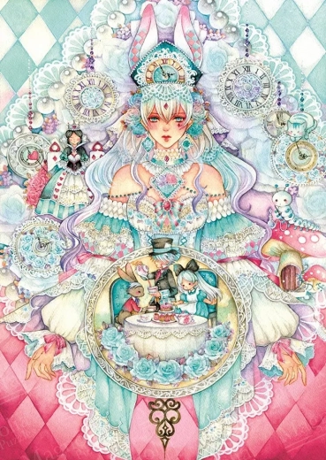 Puzzle iepure alb 1000 piese MAGNOLIA