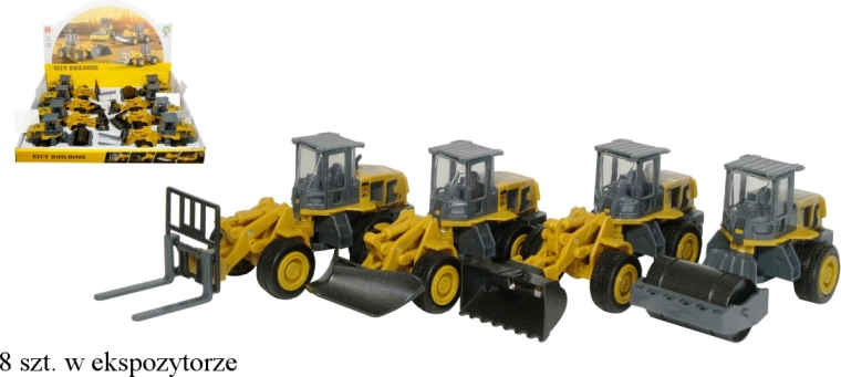 Mașină de construcții metalică – excavator