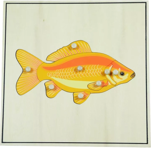 Puzzle cu schelet – pește
