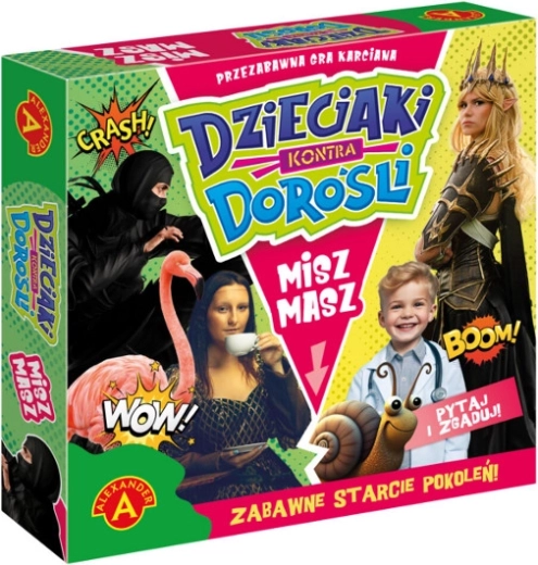 Copii contra adulți – Misz Masz joc de quiz pentru familie