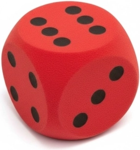 Cub de joc din spumă 15 × 15 × 15 cm