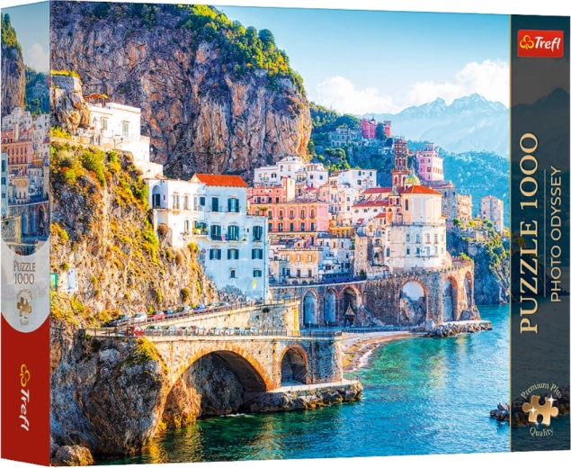 Puzzle 1000 piese Photo Odyssey: Amalfi, Campania, Italia – TREFL