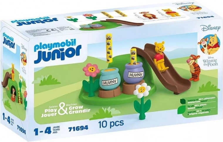 Set de figurine Junior Disney – grădina cu albine a lui WINNIE de PLUȘ și TIGRU