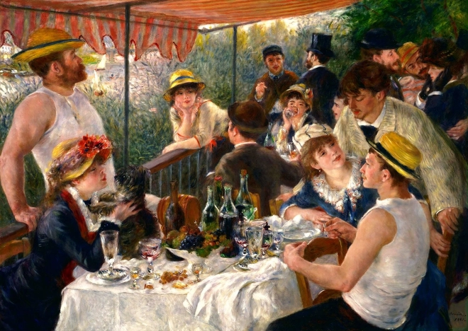 Puzzle Auguste Renoir: Micul dejun al vâslaşilor 1000 piese