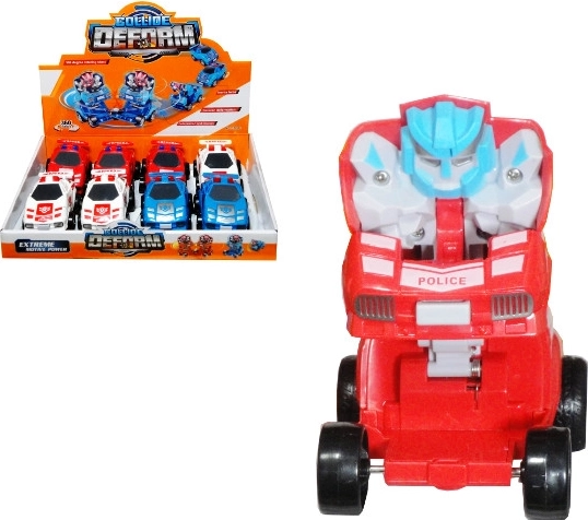 Mașină de salvare care se transformă în robot – tracțiune prin fricțiune