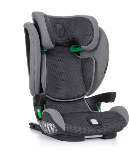 Scaun auto PETITE&MARS Elite Fix Pro i-Size Grey Air 100–150 cm