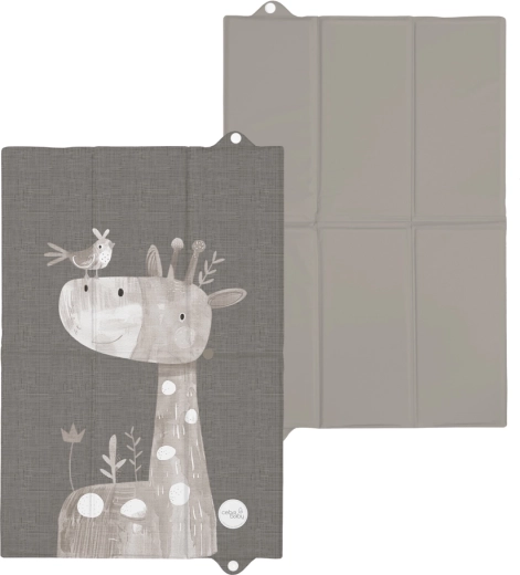 Ceba Baby saltea de înfășat de călătorie pliabilă basic friendly giraffe 60 × 40 cm