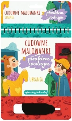 Cărți de colorat magice cu marker cu apă – îmbrăcăminte