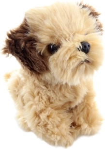 Căţeluş de pluș Shih‑tzu eco-friendly 15 cm