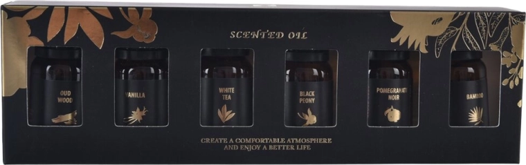 Set cadou de uleiuri esențiale Black 6×10 ml
