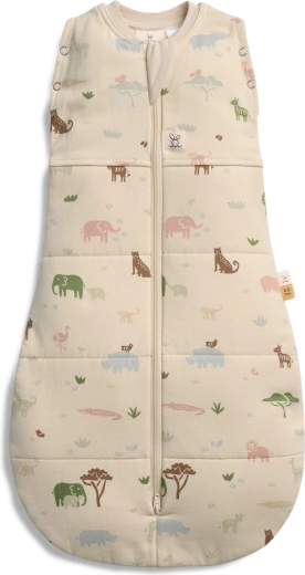 Ergopouch înfășeală și sac de dormit 2‑în‑1 Cocoon Savannah 6–12 luni, 8–10 kg, 2,5 TOG