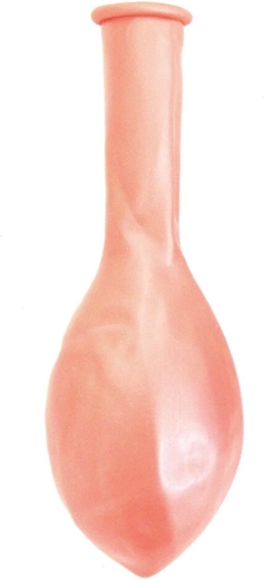 Balon din latex roz auriu cu efect sidefat 30 cm