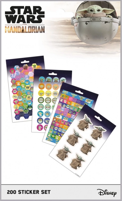 Autocolante Mandalorian - Set 200 buc