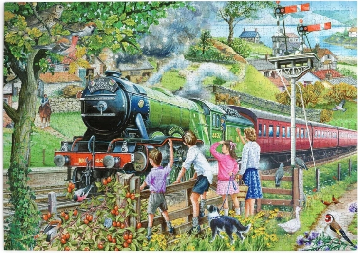 Puzzle House of Puzzles Cu toată viteza înainte, 1000 de piese