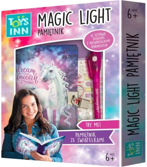 Lumină magică Unicorn Jurnal