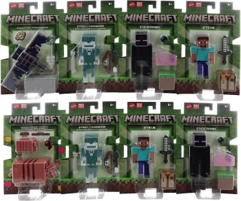 Figurină Minecraft 8 cm cu element de portal