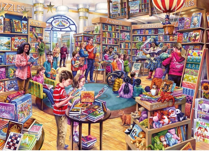 Puzzle Gibsons Întorcătorii de pagini 1000 piese