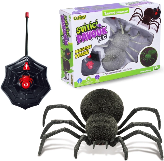 Păianjen RC luminos în întuneric 20 cm – ambalaj ceh
