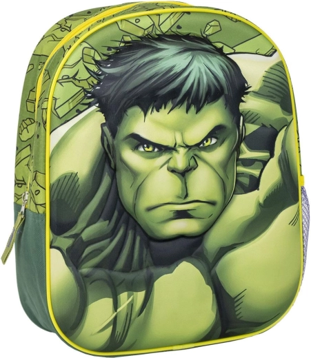 Rucsac 3D pentru copii Marvel Avengers Hulk
