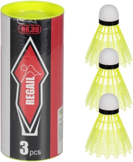 Fluturași de badminton în tub, 3 bucăți