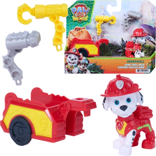 Spin Master Patrula cățelușilor Filmul Dino Marshall – figurină cu remorcă și accesorii