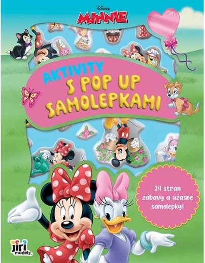 Activități cu autocolante pop-up Minnie
