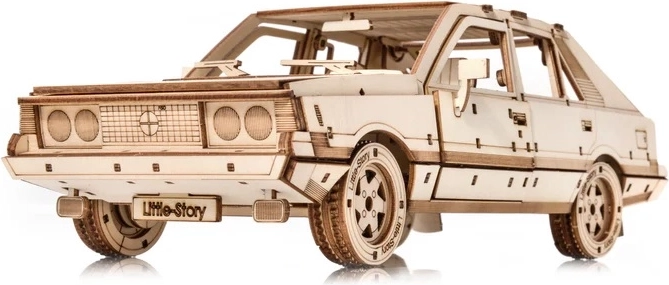 Little Story puzzle 3D din lemn FSO Polonez 1500