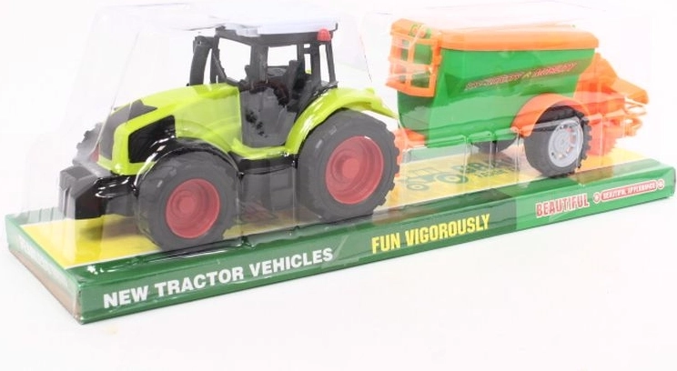 Tractor cu utilaj agricol