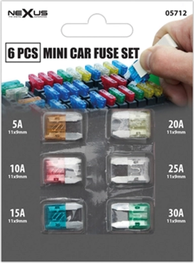 Set de siguranțe auto plate
