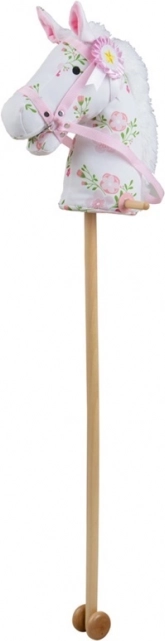 Cal roz pe băț Bigjigs Toys