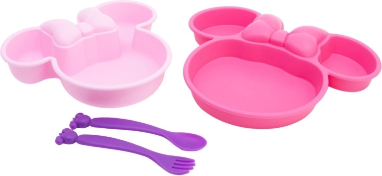 Set de masă pentru copii 4 în 1 Disney Minnie Mouse Stor