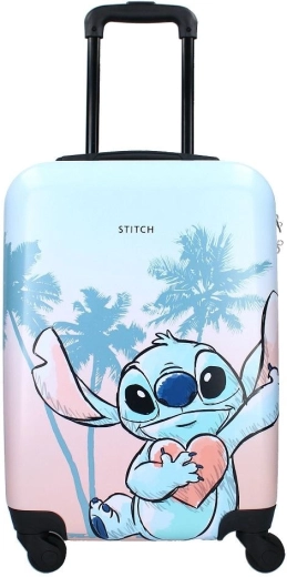 Troler de călătorie cu carcasă rigidă pe roți Stitch