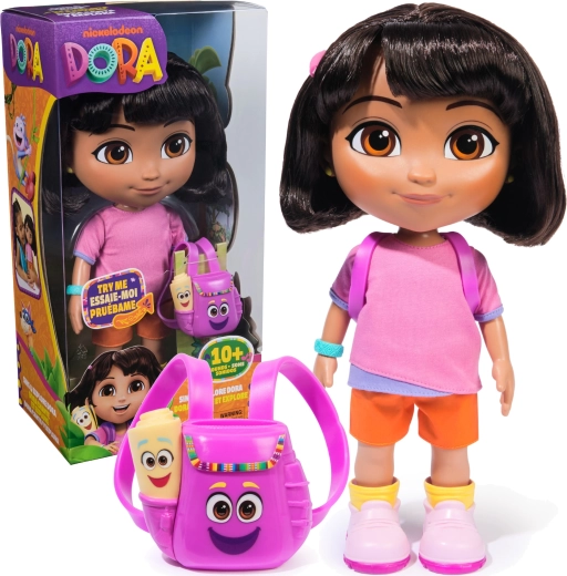 Păpușă interactivă Dora de 30 cm cu sunete